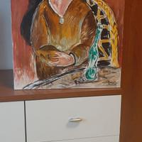 quadri oliosu tela mie riprod.opere A. Modigliani