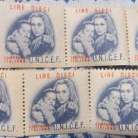bolli Campagna Italiana UNICEF 