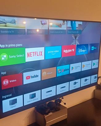 Sony bravia 65" 4k