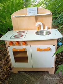 cucina in legno per bambini 