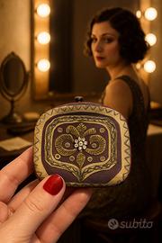 Antico porta monete da teatro fine 800 primo 900