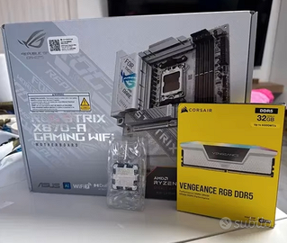 SCHEDA MADRE + RAM 32 GB DDR5 + RYZEN 9800XD