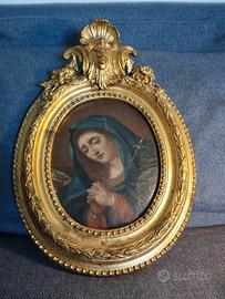 Antico quadro  religioso epoca approssimativa XVII