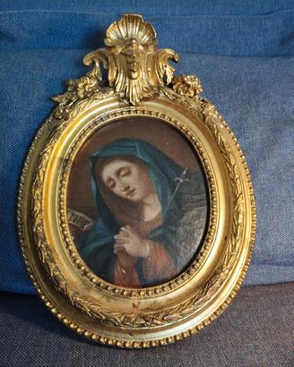 Antico quadro  religioso epoca approssimativa XVII