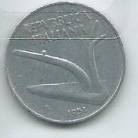 10 Lire "Spiga /Aratro Repubblica Italiana