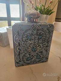 HERVIT BOTTIGLIA PORCELLANA BYZANTIUM BLU