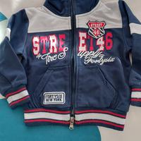 felpina primaverile 12 mesi blu