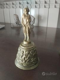 Campana da tavolo vintage in ottone Napoleone