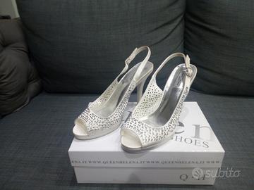 Scarpe da sposa con brillantini