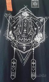 T-shirt Maglia Maglietta Donna S Esoterico Mistico