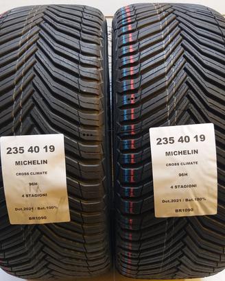 2 GOMME 235 40 19 MICHELIN BR1090