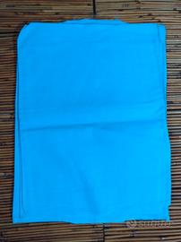 5 copri cuscino vintage in lino, già tagliati e cu