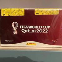 Box 120 bustine Qatar 2022 panini sigillata