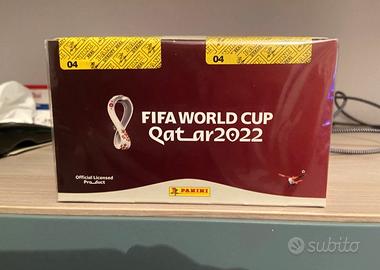 Box 120 bustine Qatar 2022 panini sigillata
