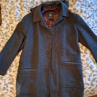 Giacca in pelle e cappotto in lana