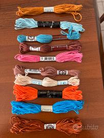 Matassine cotone per ricamo