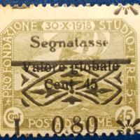 FIUME 1921 Pro fondazione studio, (terzo tipo)