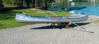 canoa canadese alluminio