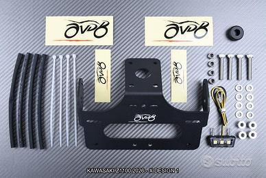 Portatarga corto AVDB KAWASAKI Z1100 2026 - X