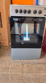 Cucina 4 Fuochi a Gas Forno elettrico CSS42014FS