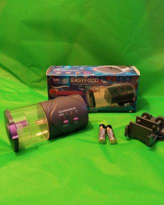 Distributore automatico di mangime per acquario