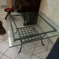 Tavolino in ferro battuto