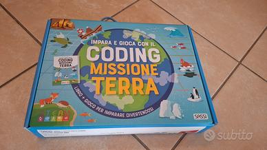 Impara e gioca con coding missione terra.  Nuovo