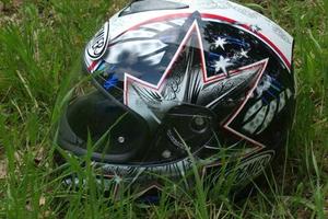 Casco con livrea Troy Bayliss, Premier, taglia med