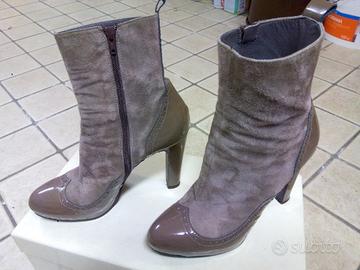 Scarpa alta donna Giancarlo Paoli tortora