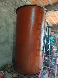 contenitore in vetro resina da 15 hl
