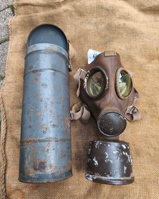 maschera antigas T35 militare italiana del 1940