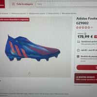 Scarpe calcio Adidas predator Edge 43