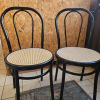 Sedie modello bistrot stile Thonet