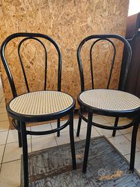 Sedie modello bistrot stile Thonet