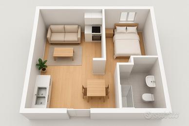 Bilocale Zona Arcella