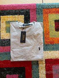 T shirt polo ralph lauren grigia taglia M