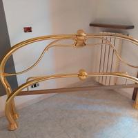 letto in ottone