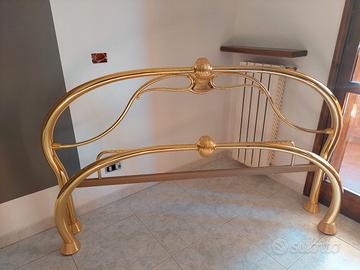 letto in ottone