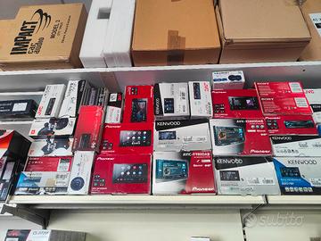 Scatole vuote autoradio miste