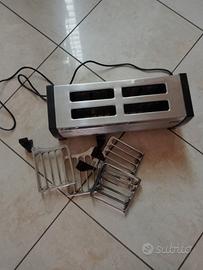tostapane vintage Menowatt con 4 pinze acciaio ino