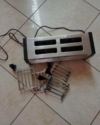 tostapane vintage Menowatt con 4 pinze acciaio ino