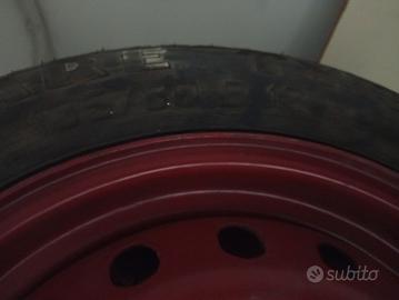 ruotino originale fiat lancia da 13 nuovo 