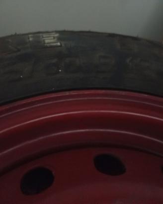ruotino originale fiat lancia da 13 nuovo 