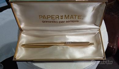 PAPER MATE Penna a Sfera Oro "2 cuori" Made in USA