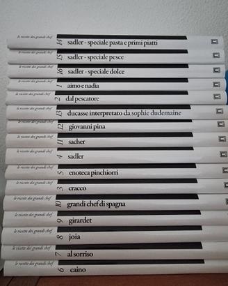 raccolta completa libri di cucina
