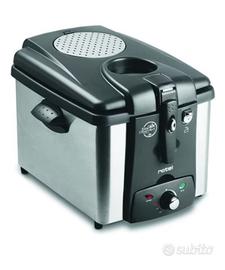 Friggitrica 2,5 litri, acciaio inossidabile