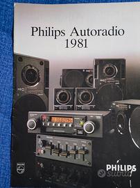 Catalogo generale autoradio Philips  - 1981