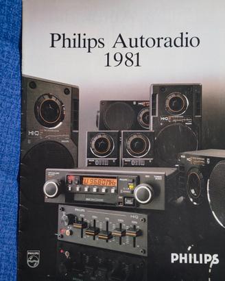 Catalogo generale autoradio Philips  - 1981