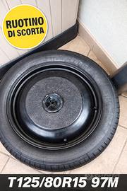 Ruotino di scorta T125/80 R15 97M