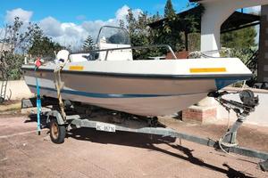 barca a motore Evinrude 